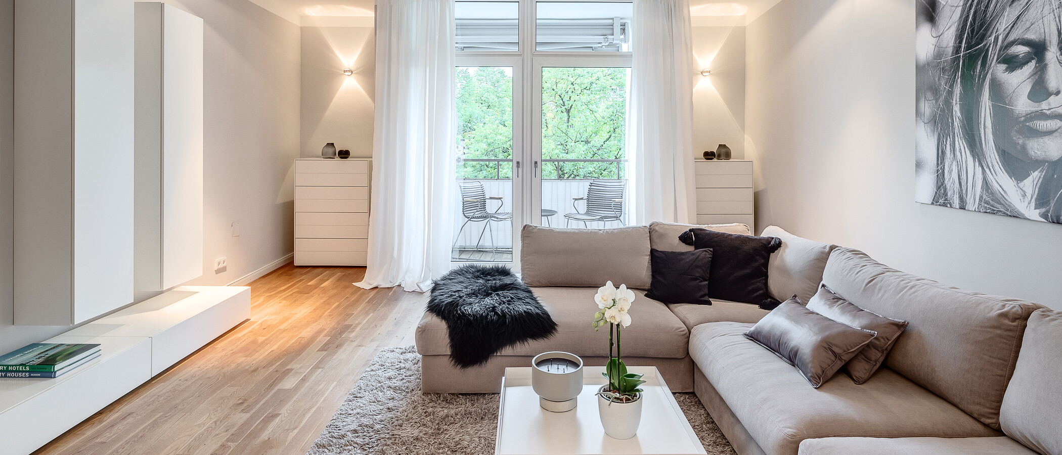 マンション München Schwabing-West (rund um den Hohenzollernplatz) 02 リビングエリア 8850