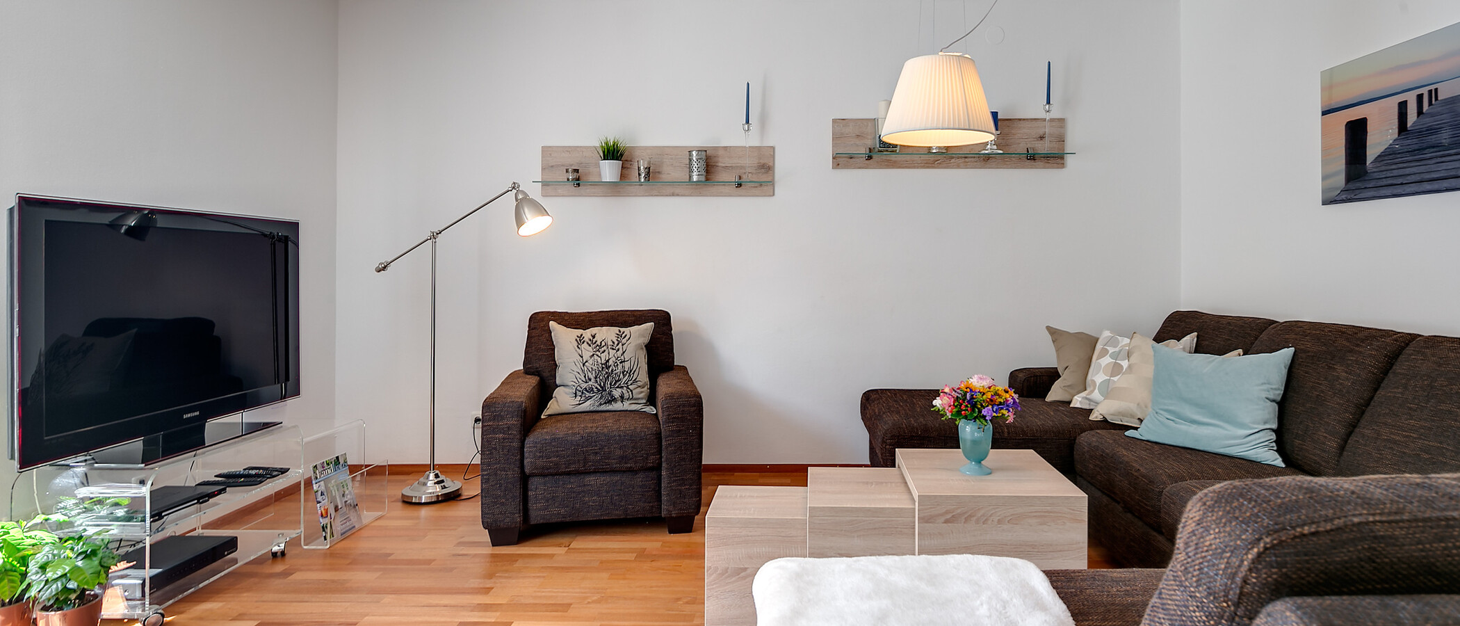 マンション München Schwabing-Nord (zw. Belgrad- & Leopoldstraße) 03 リビングルーム 8856