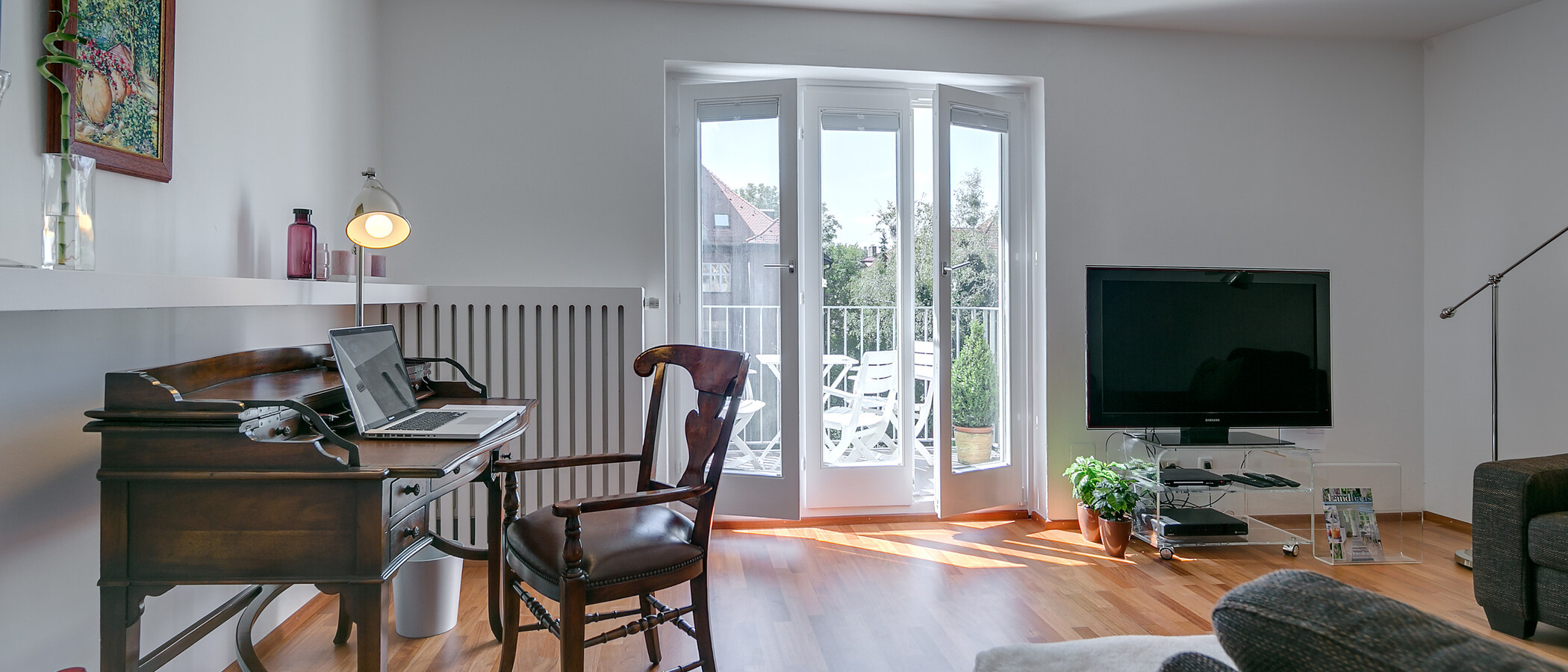 マンション München Schwabing-Nord (zw. Belgrad- & Leopoldstraße) 04 リビングルーム 8856