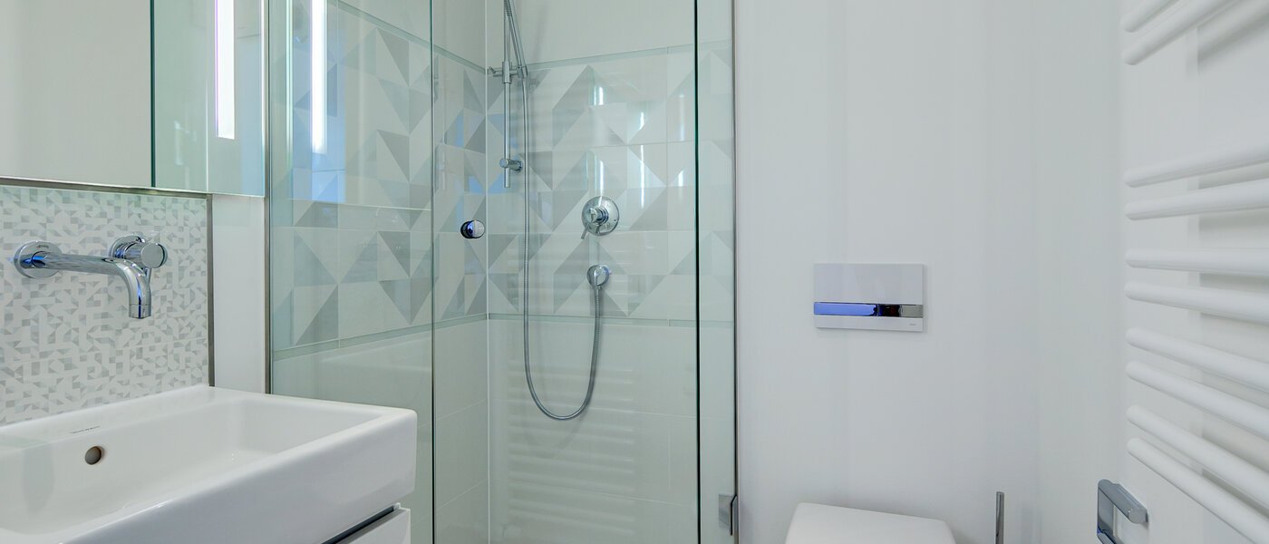 アパルトマン München Schwabing (rechts der Leopoldstraße) 01 浴室 8867