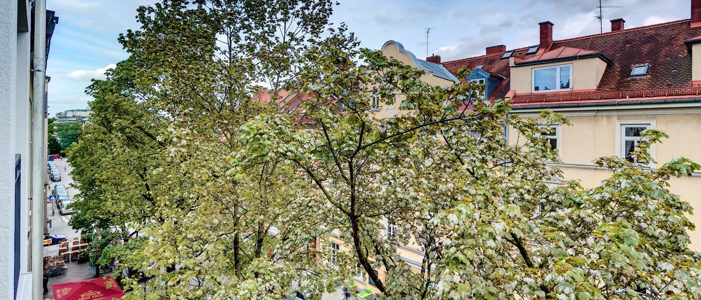 アパルトマン München Schwabing (rechts der Leopoldstraße) 02 物件からの眺め 8867