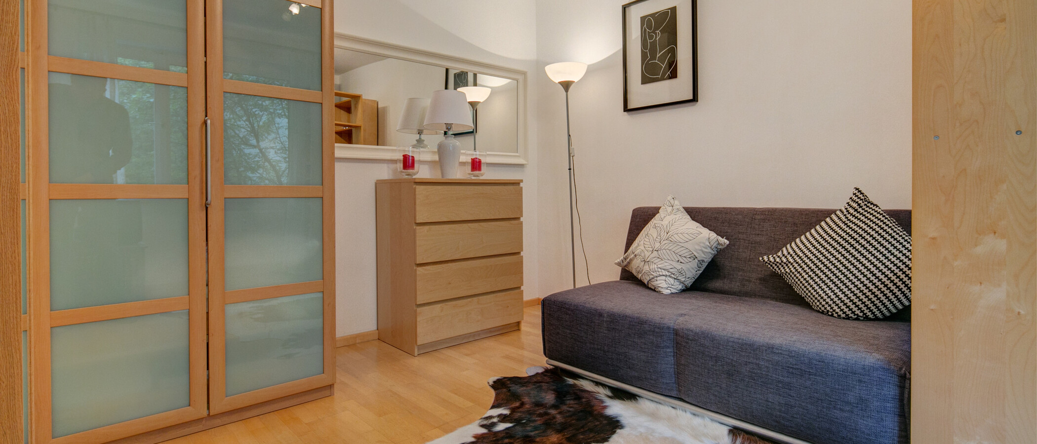 アパルトマン München Schwabing-Nord (zw. Leopoldstraße & Englischen Garten) 01 寝室 8870