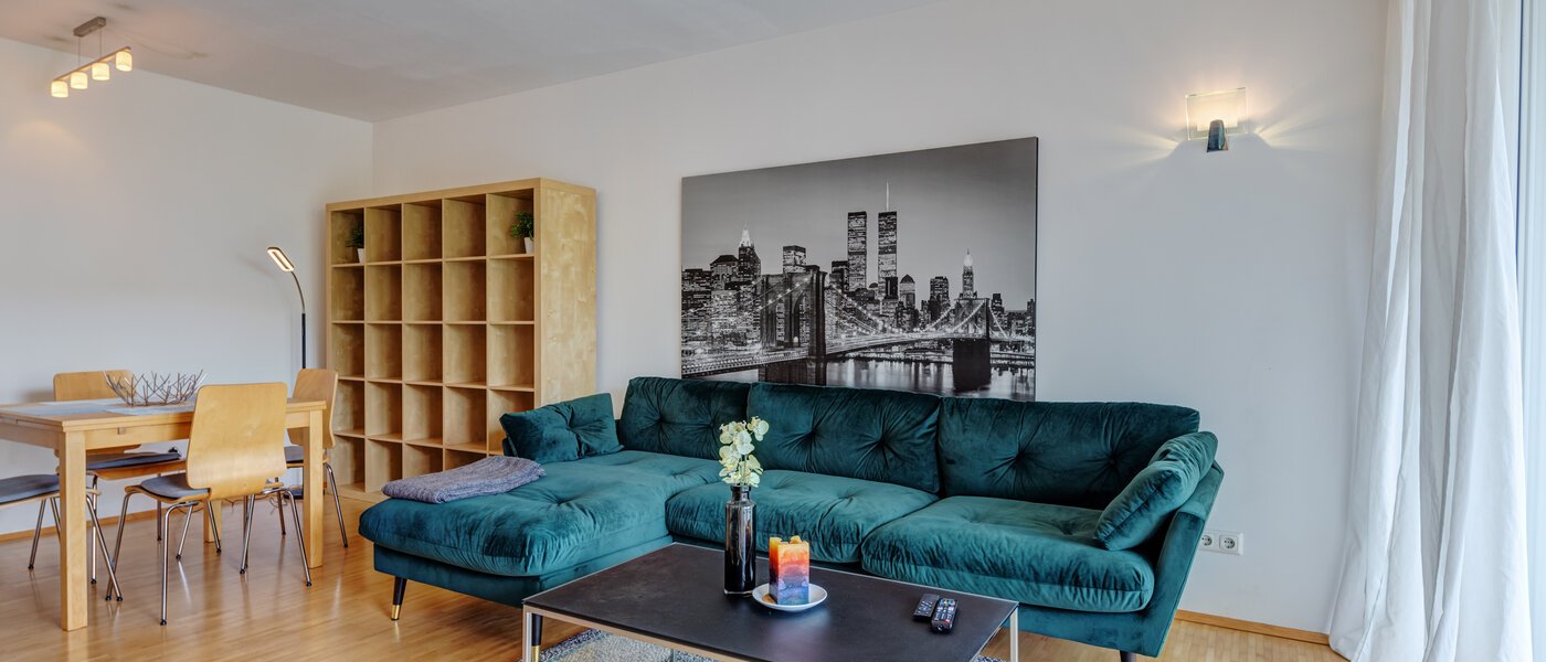 マンション München Obergiesing 04 リビングルーム 8891