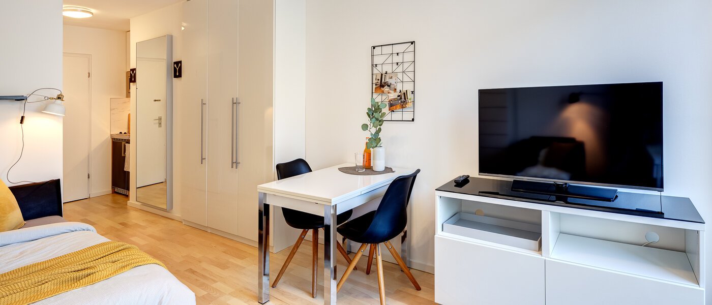 アパルトマン München Maxvorstadt - Universitätsviertel 03 リビングエリア 8924
