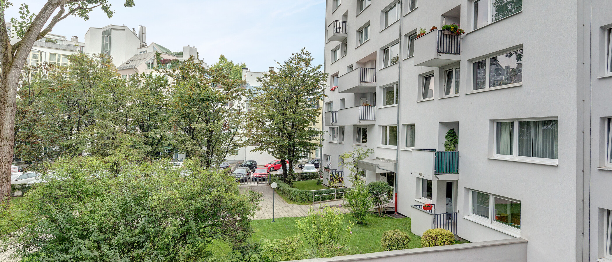 アパルトマン München Schwabing-West (rund um den Hohenzollernplatz) 01 物件からの眺め 8939