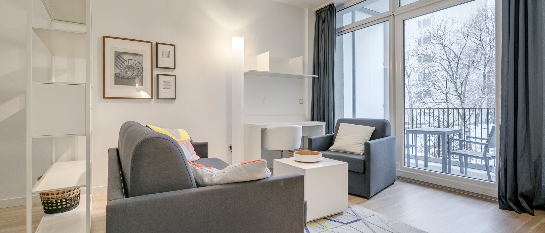マンション München Bogenhausen 02 リビングルーム 8949