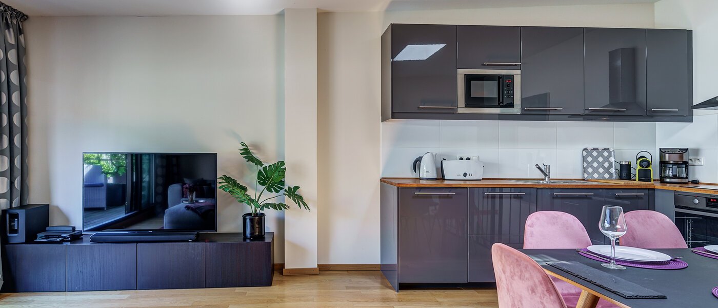 ペントハウス München Altstadt 03 リビングエリア 9009