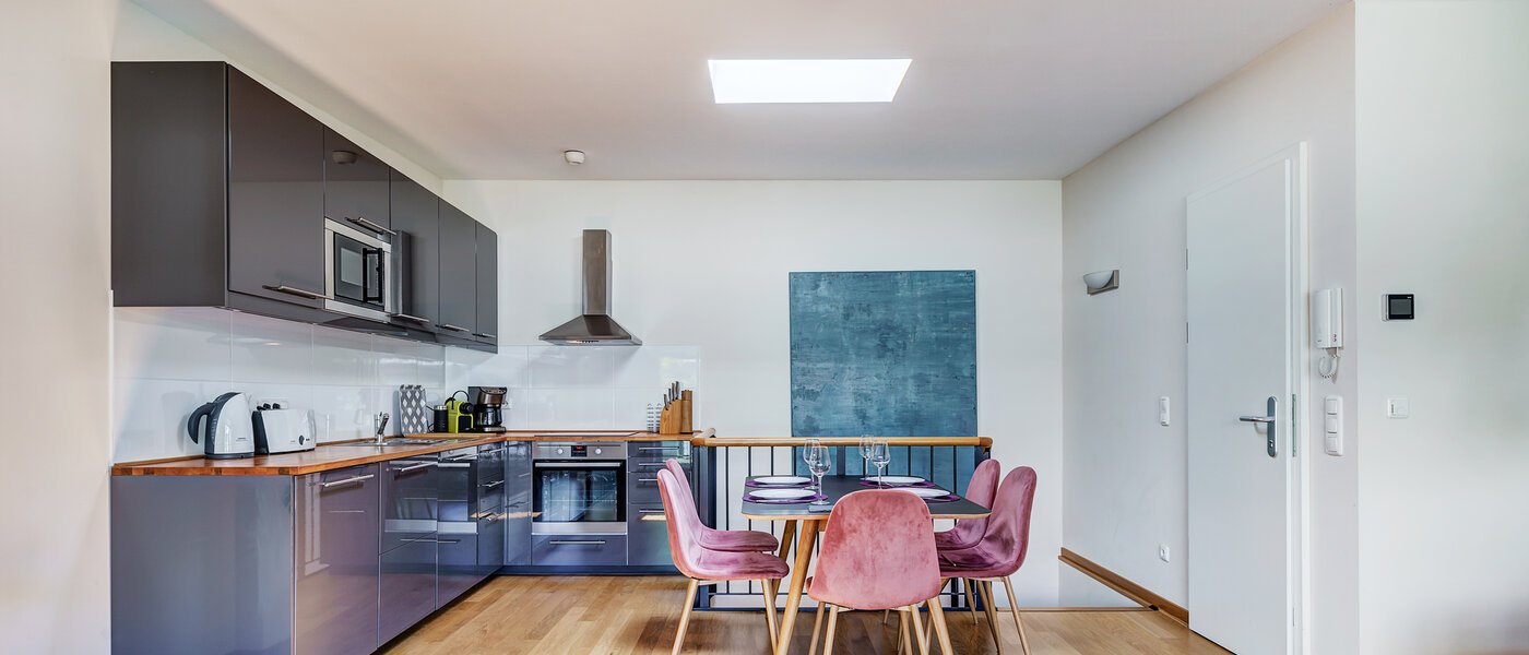 ペントハウス München Altstadt 04 リビングエリア 9009