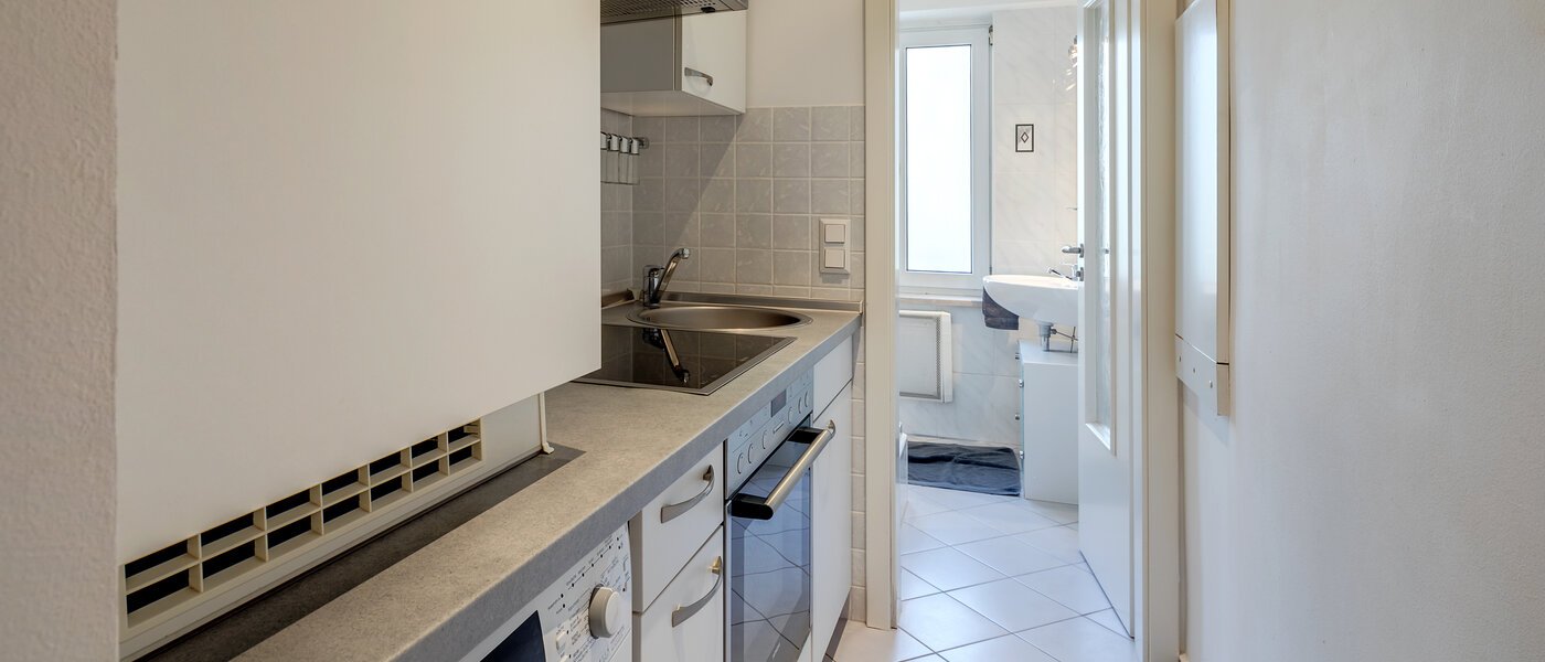 マンション München Schwabing-Nord (zw. Leopoldstraße & Englischen Garten) 02 キッチン 9063