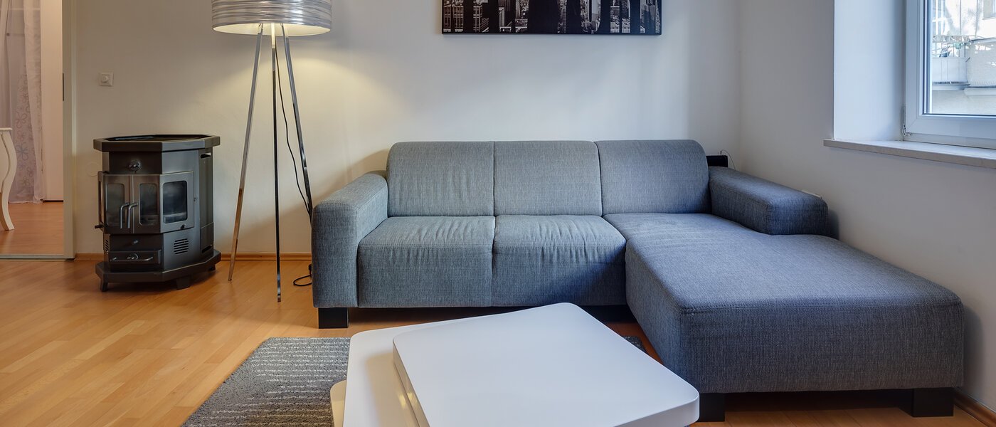 マンション München Schwabing-Nord (zw. Leopoldstraße & Englischen Garten) 03 リビングルーム 9063