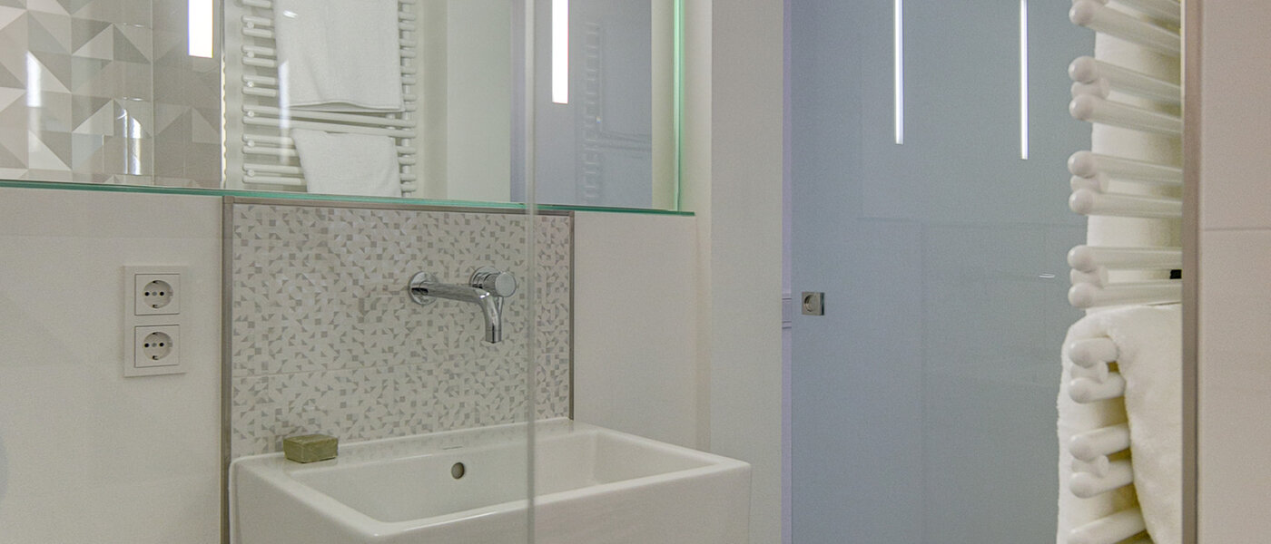 アパルトマン München Schwabing-Nord (zw. Leopoldstraße & Englischen Garten) 03 浴室 9075