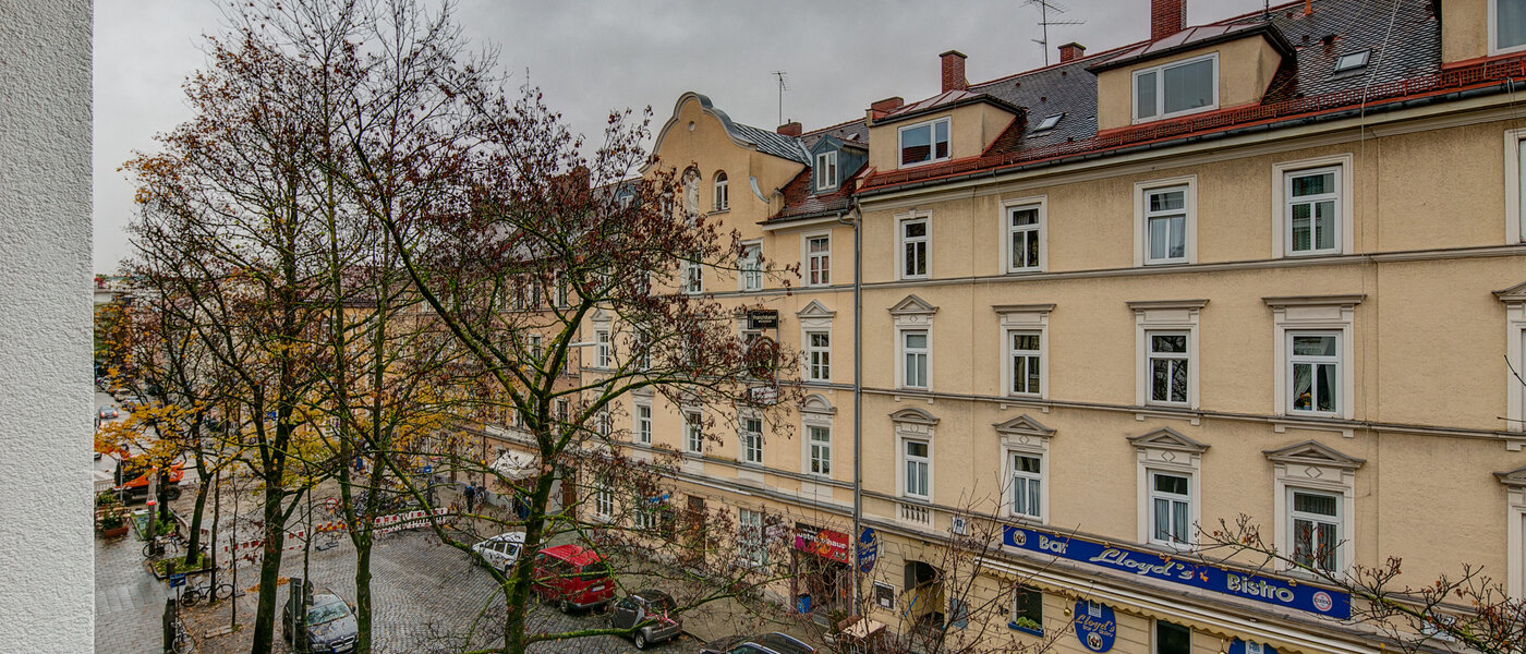 アパルトマン München Schwabing-Nord (zw. Leopoldstraße & Englischen Garten) 01 物件からの眺め 9075