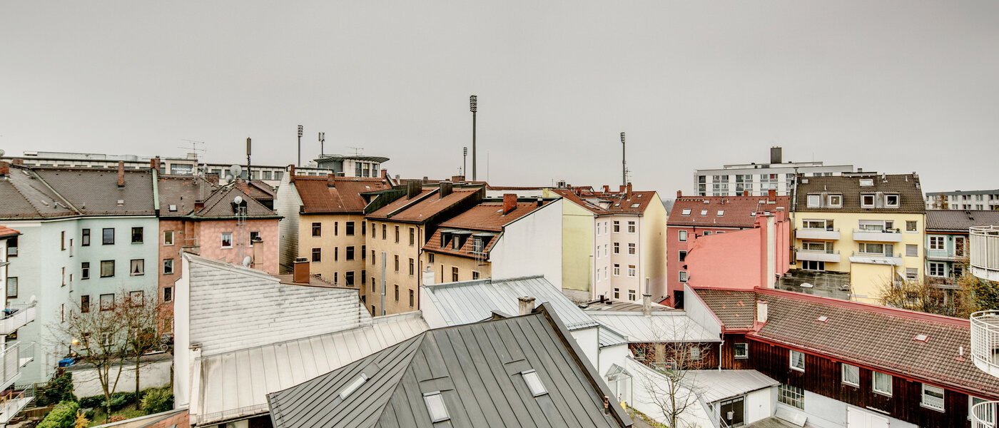 アティック・フラット（屋根裏） München Obergiesing 01 物件からの眺め 9124