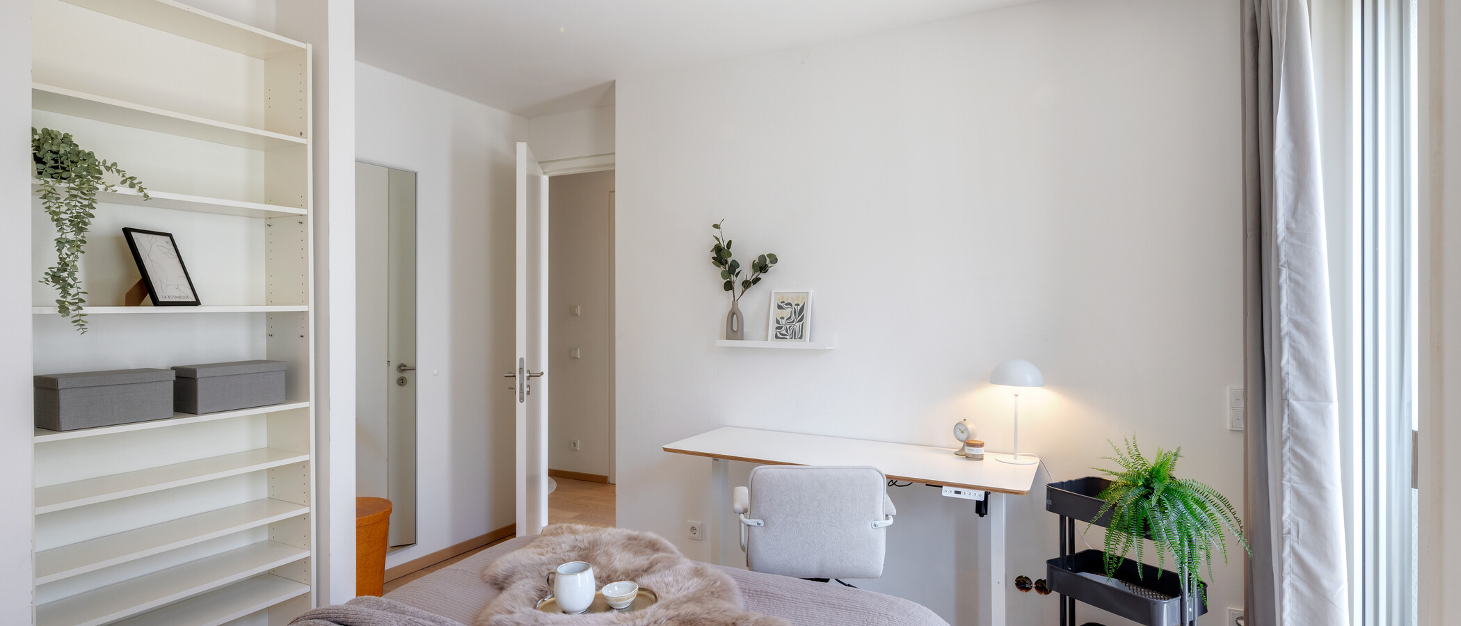 マンション München Maxvorstadt 02 2.　寝室 9128