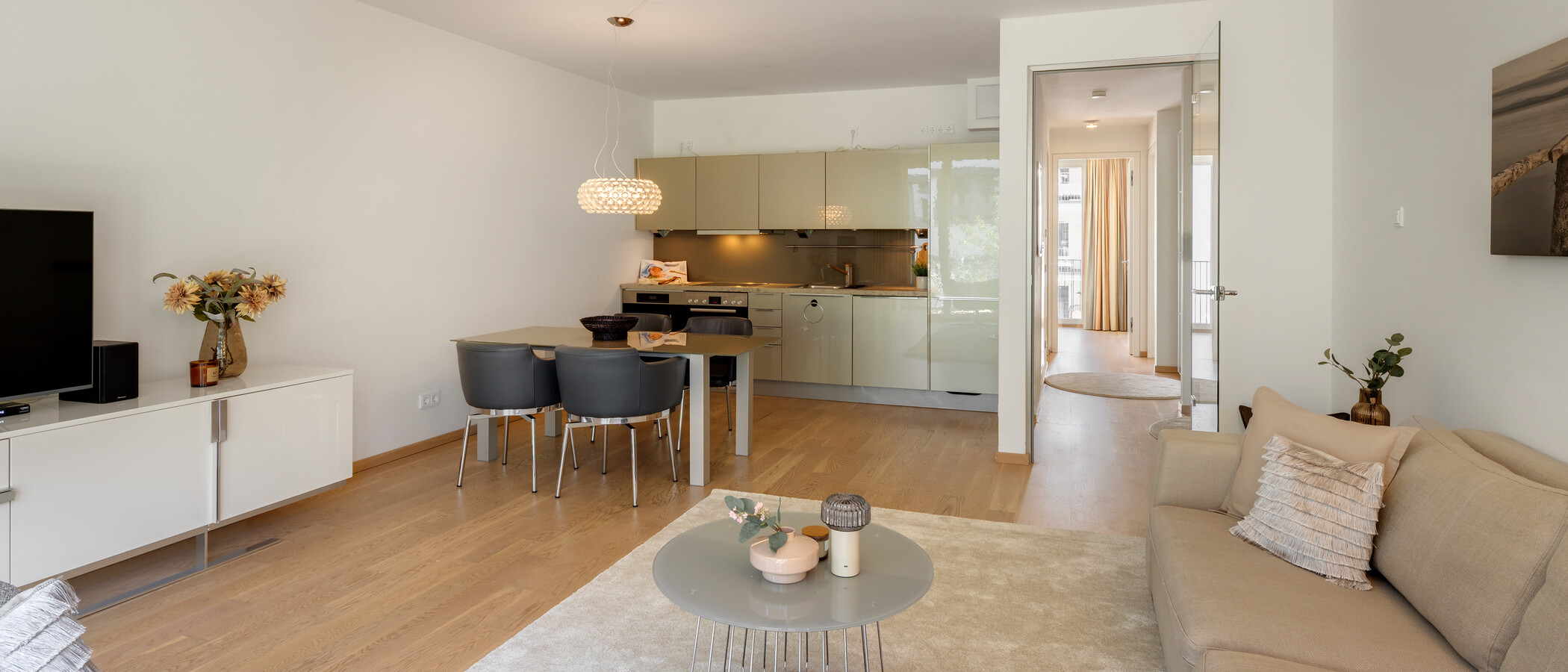 マンション München Maxvorstadt 02 リビングエリア 9128