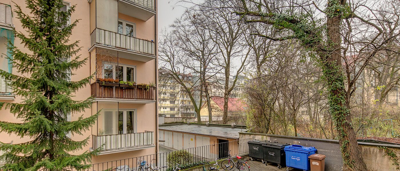 マンション München Schwabing (links der Leopoldstraße) 02 物件からの眺め 9173