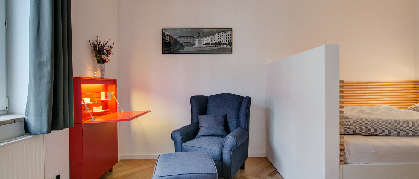 マンション München Glockenbachviertel 02 リビングルーム 9181