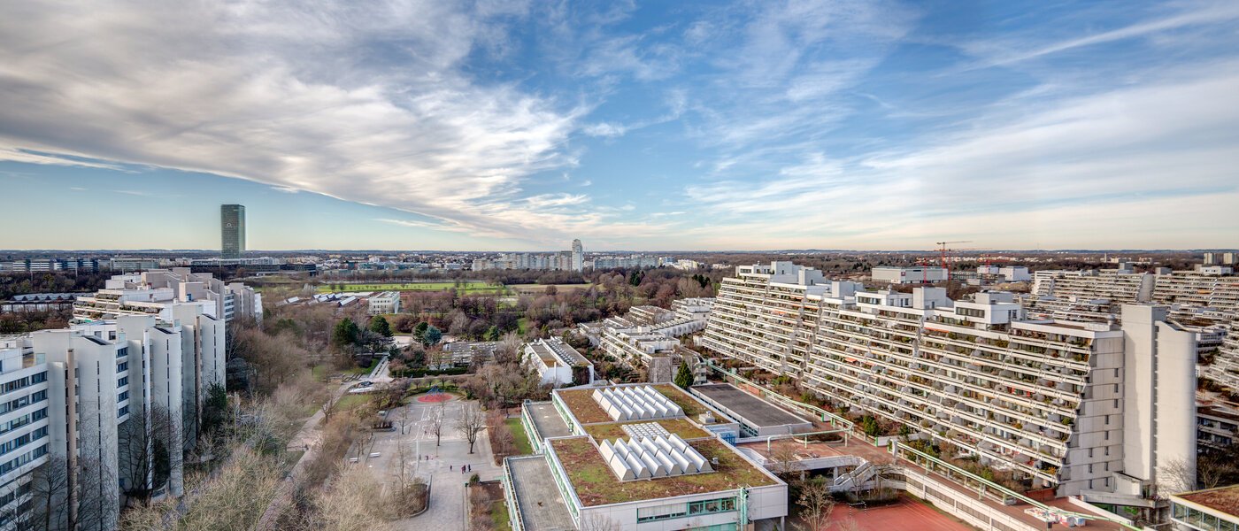 マンション München Olympiadorf 01 物件からの眺め 9195