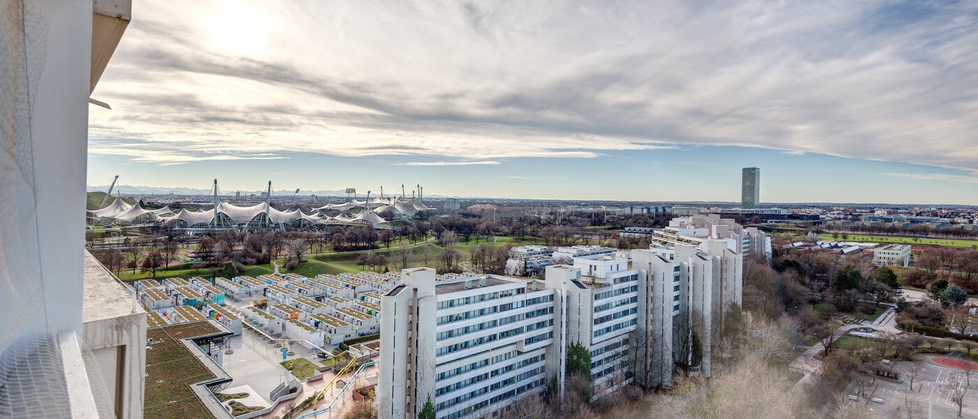 マンション München Olympiadorf 02 物件からの眺め 9195