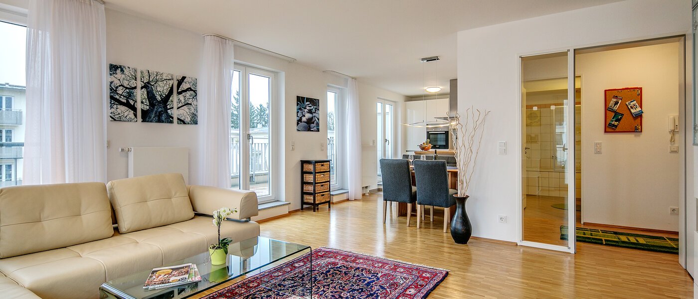 ペントハウス München Nymphenburg 04 リビングルーム 9208