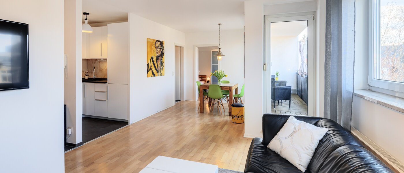 マンション München Schwabing-West (rund um den Hohenzollernplatz) 05 リビングエリア 9209