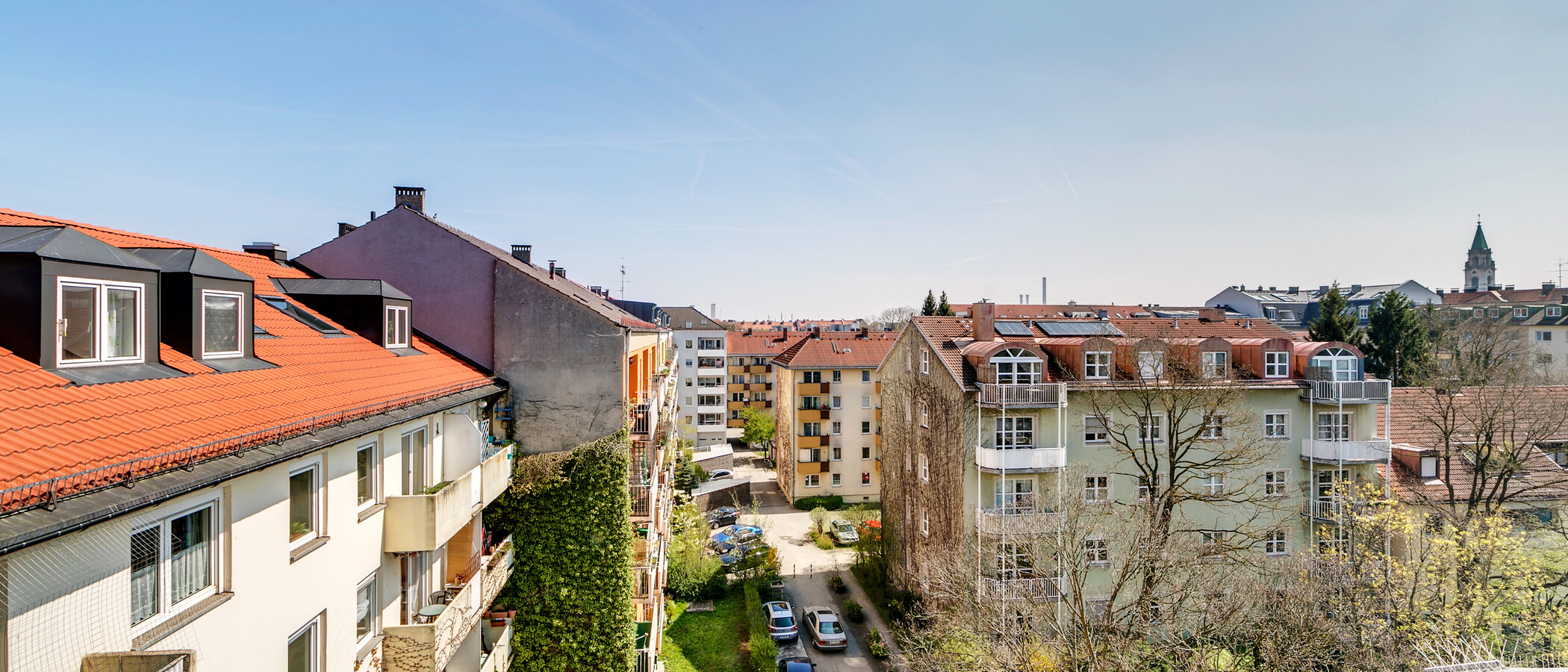 ペントハウス München Sendling-Westpark 01 物件からの眺め 9220