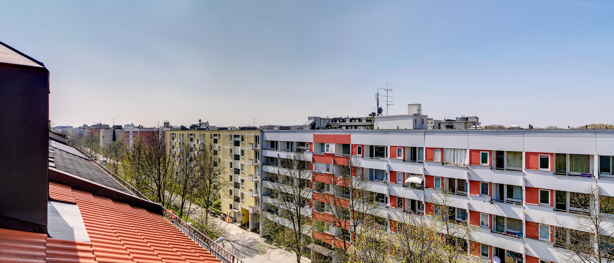 ペントハウス München Sendling-Westpark 03 物件からの眺め 9220
