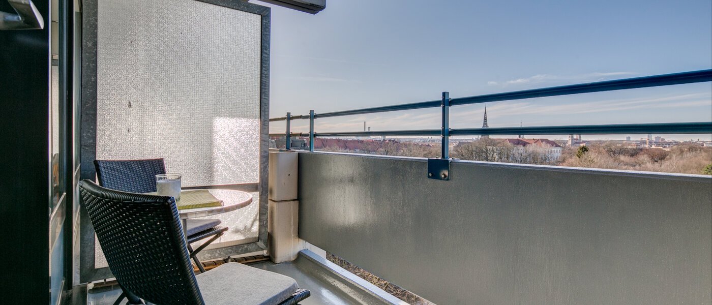 アパルトマン München Haidhausen 01 ベランダ 9226