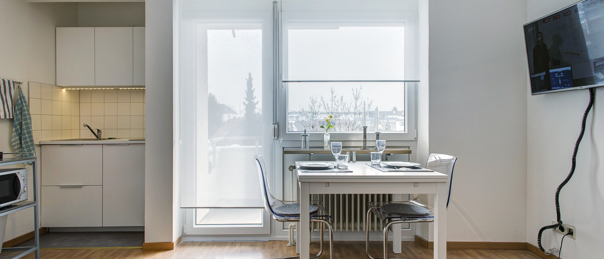 アパルトマン München Schwabing-West 02 リビングルーム 9290