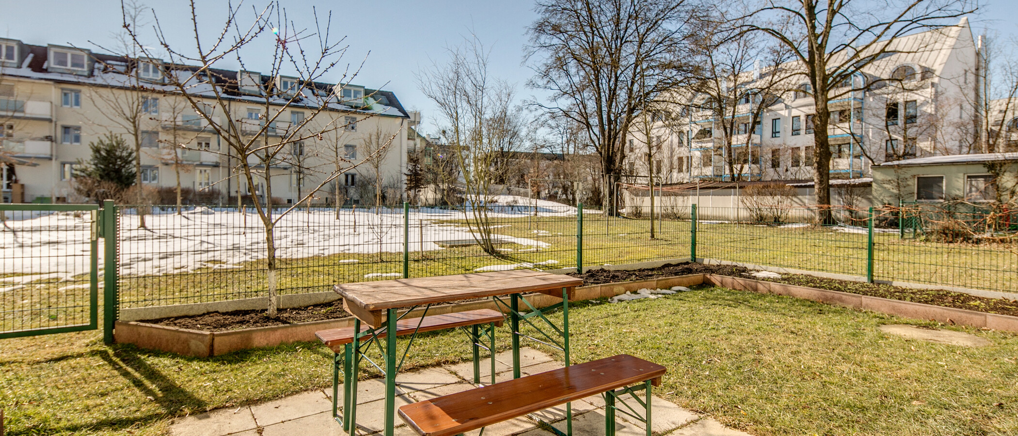 マンション München Untermenzing 01 庭 9300