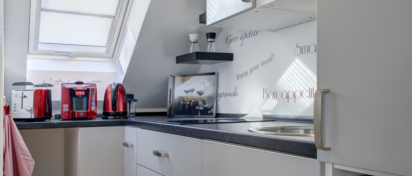 アティック・フラット（屋根裏） München Trudering 01 キッチン 9309