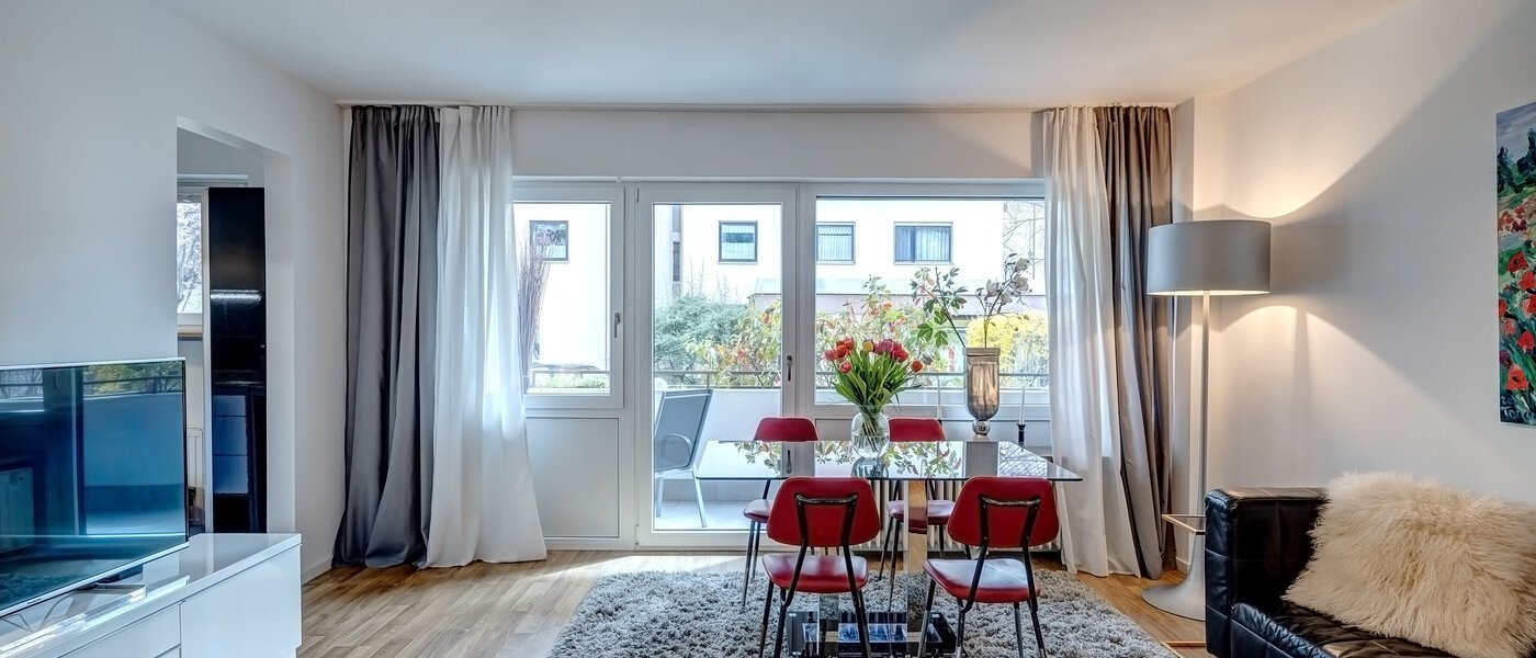 マンション München Moosach 01 リビングエリア 9358