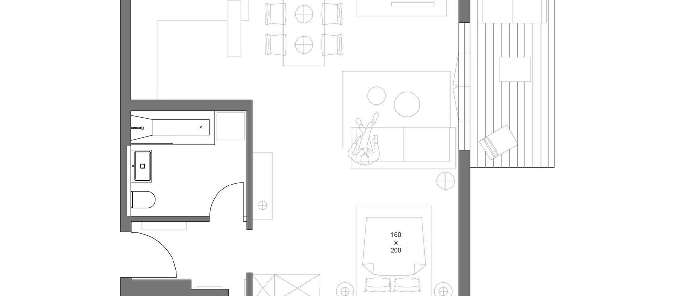 マンション München Schwanthalerhöhe 01 見取り図 9378