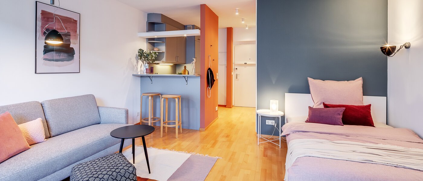 マンション München Schwabing (rechts der Leopoldstraße) 01 リビングエリア 938