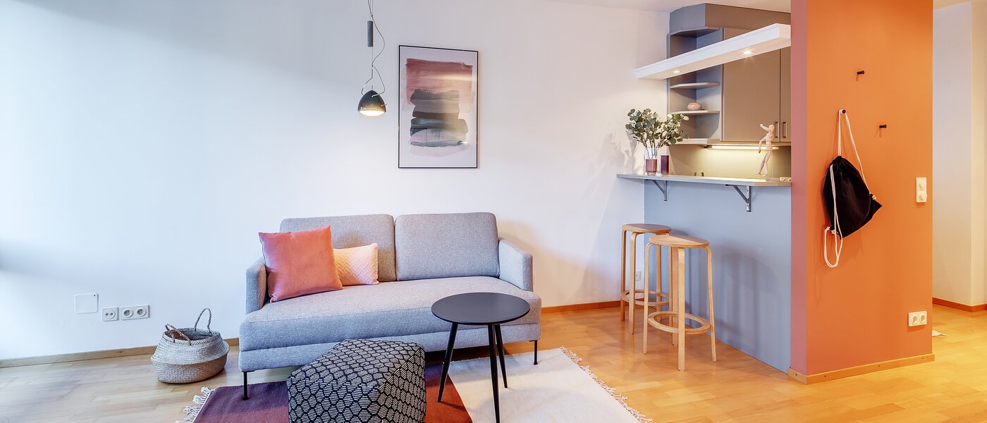 マンション München Schwabing (rechts der Leopoldstraße) 02 リビングエリア 938