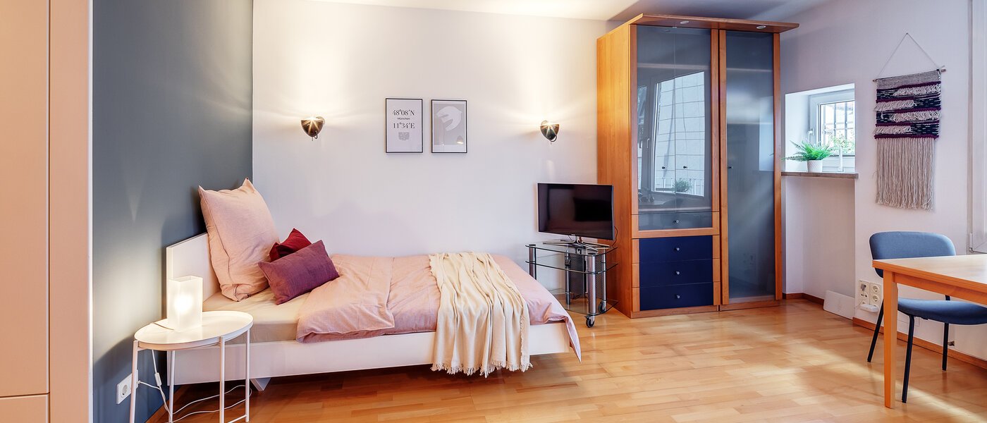 マンション München Schwabing (rechts der Leopoldstraße) 04 リビングエリア 938