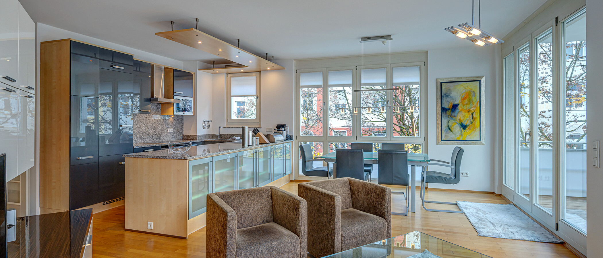 マンション München Haidhausen 01 リビングエリア 9391