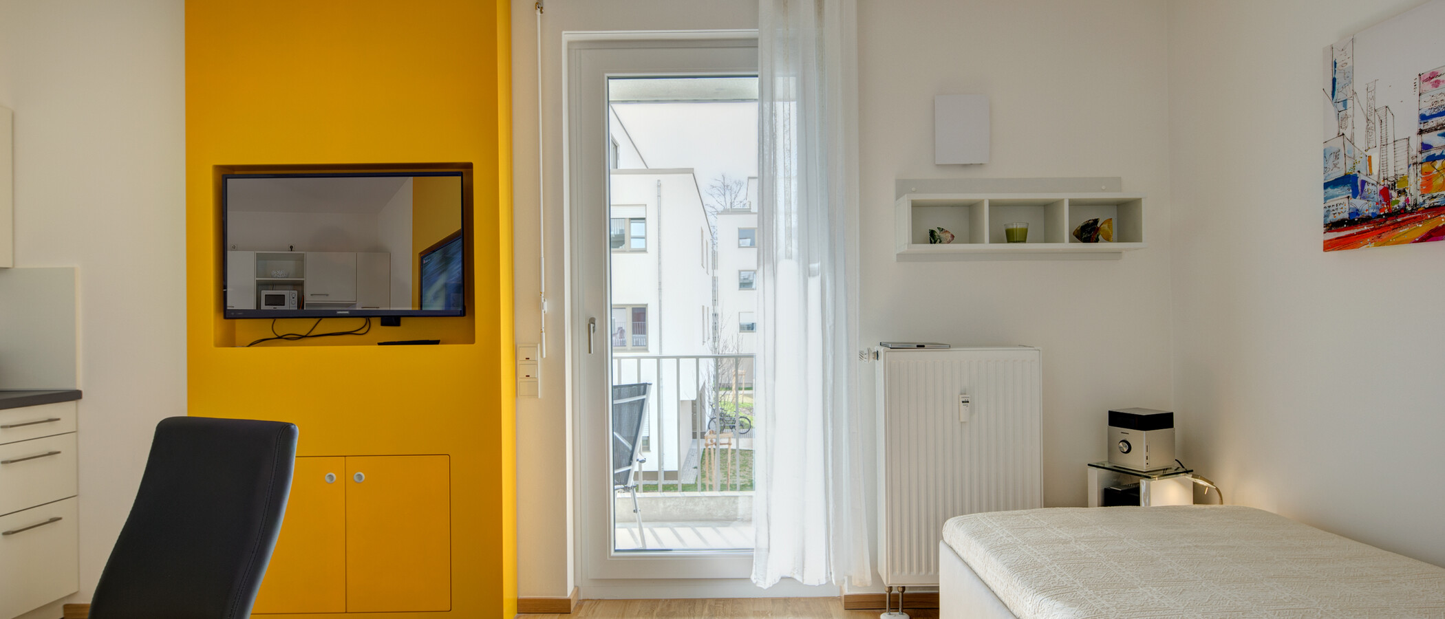 アパルトマン München Giesing 02 リビングルーム 9397