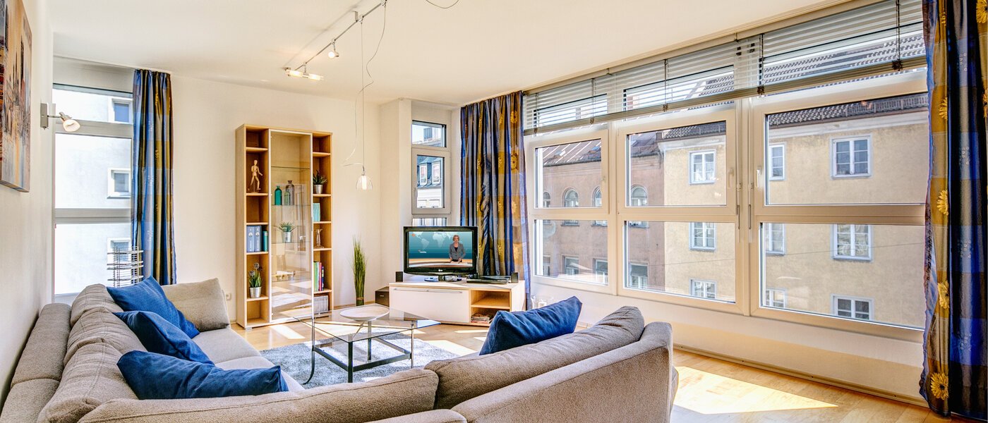 マンション München Maxvorstadt - Universitätsviertel 01 リビングルーム 9416