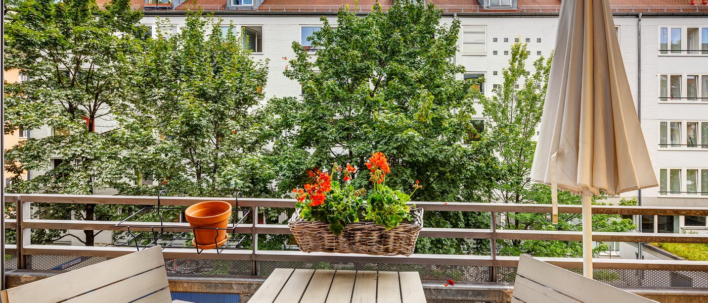 マンション München Maxvorstadt - Museumsviertel 01 ベランダ 9424