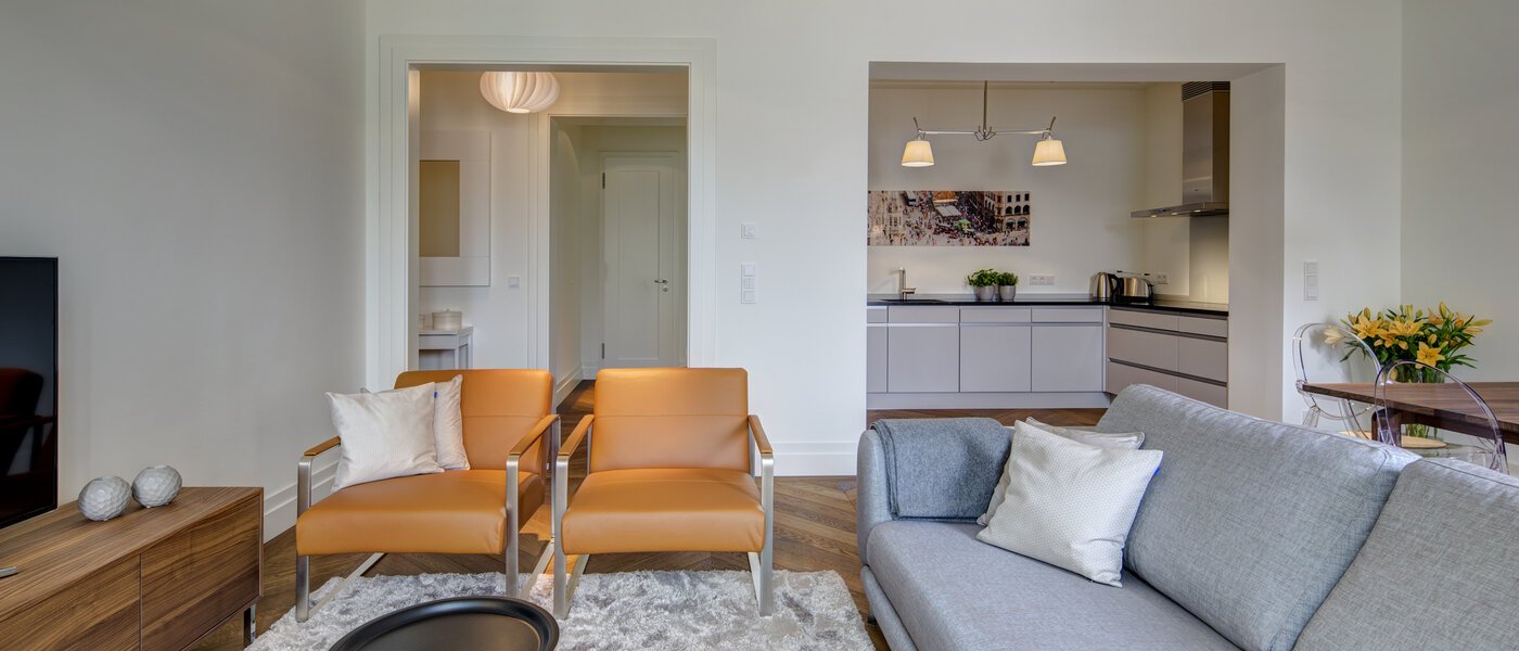 マンション München Maxvorstadt - Rund um den Josephplatz 02 リビングルーム 9480