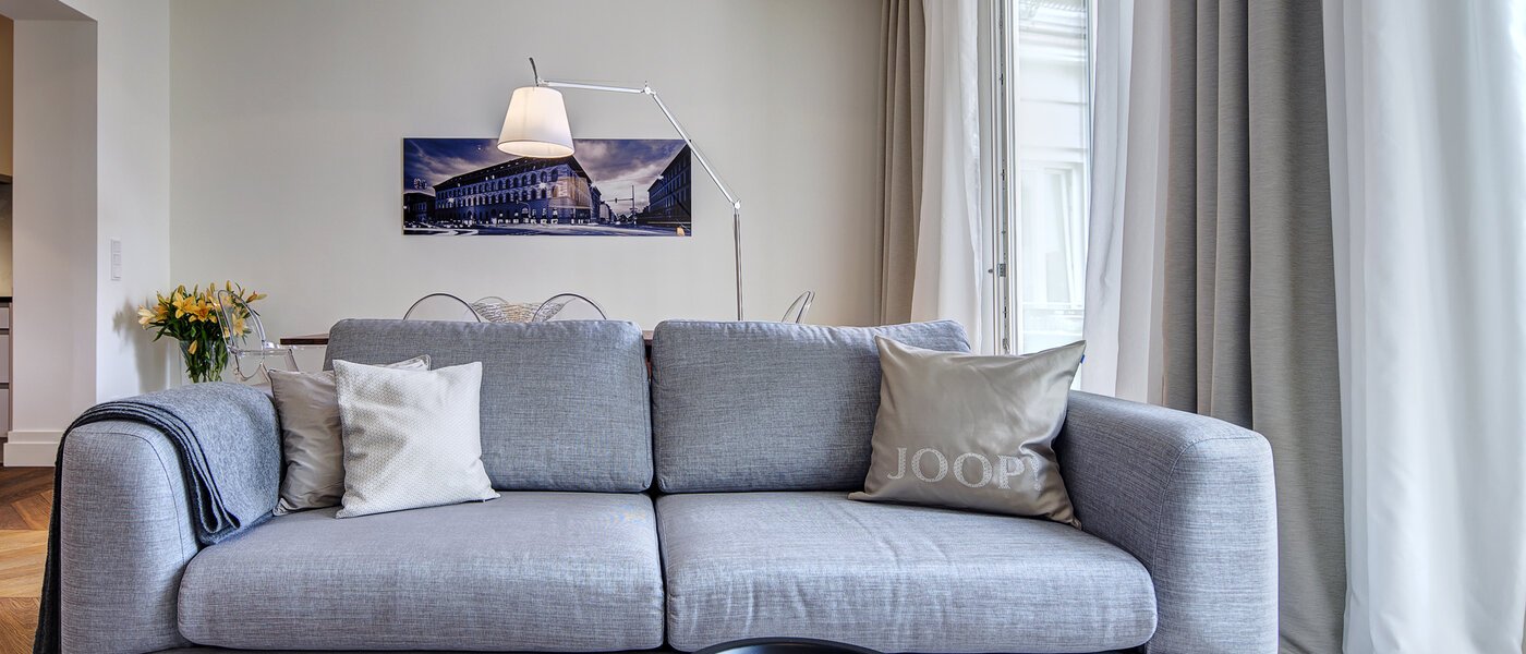 マンション München Maxvorstadt - Rund um den Josephplatz 05 リビングルーム 9480