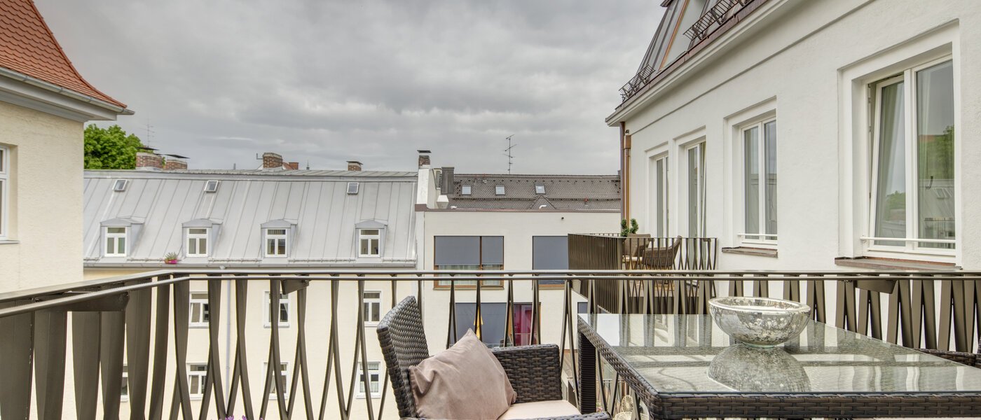 マンション München Maxvorstadt - Rund um den Josephplatz 02 ベランダ 9480