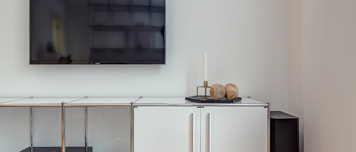 マンション München Schwabing (rechts der Leopoldstraße) 05 リビングルーム 9520