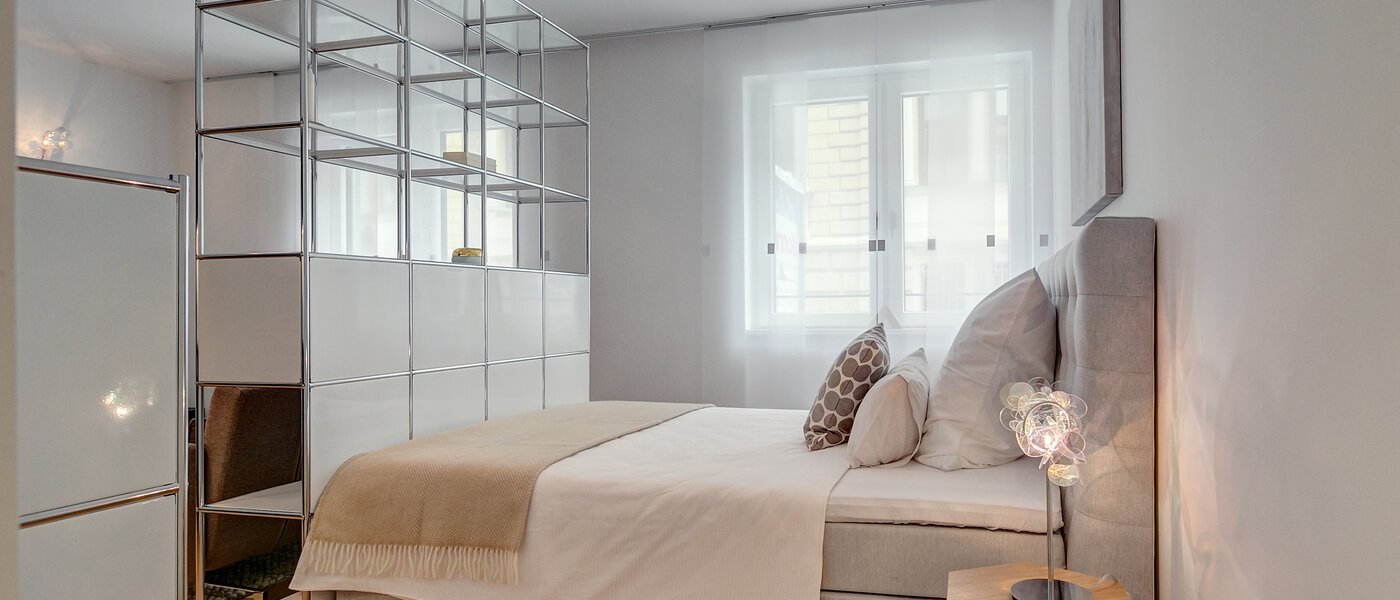 マンション München Schwabing (rechts der Leopoldstraße) 03 寝室 9520