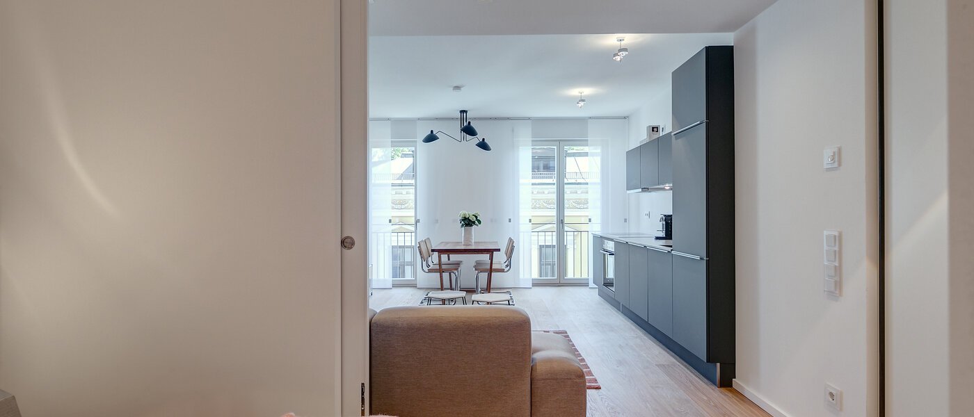 マンション München Schwabing (rechts der Leopoldstraße) 05 寝室 9521