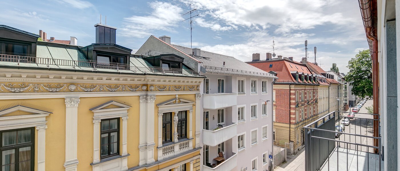 マンション München Schwabing (rechts der Leopoldstraße) 01 物件からの眺め 9521