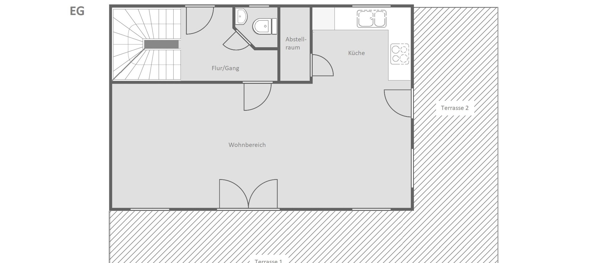 マンション Unterschleißheim Am Hart 01 見取り図 955