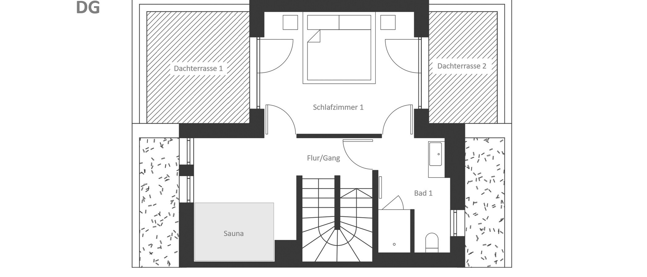 マンション Unterschleißheim Am Hart 03 見取り図 955