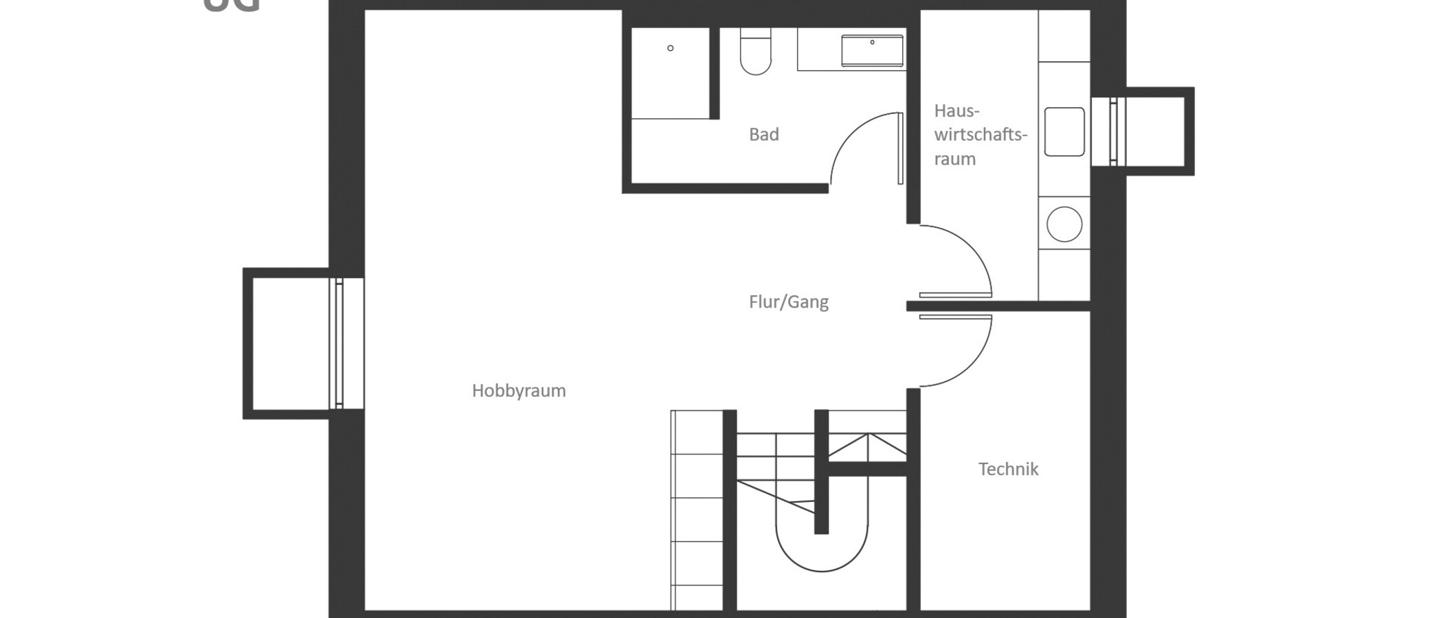 マンション Unterschleißheim Am Hart 04 見取り図 955